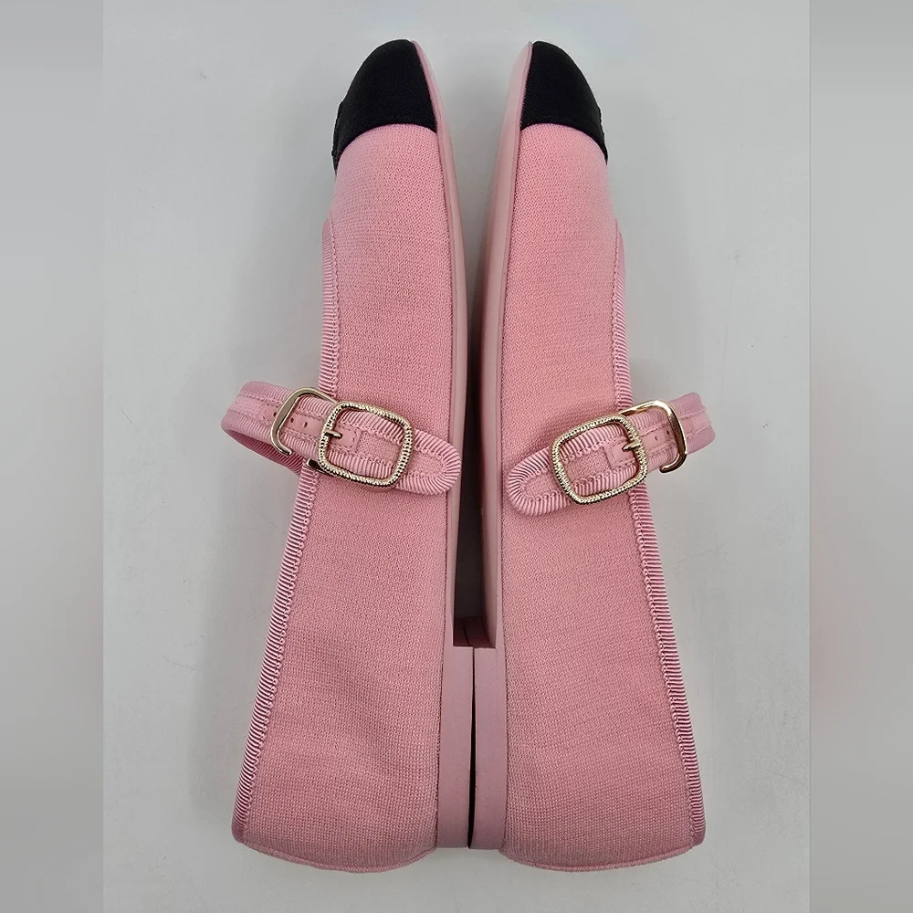 Chanel 25 S Mary Jane Flats